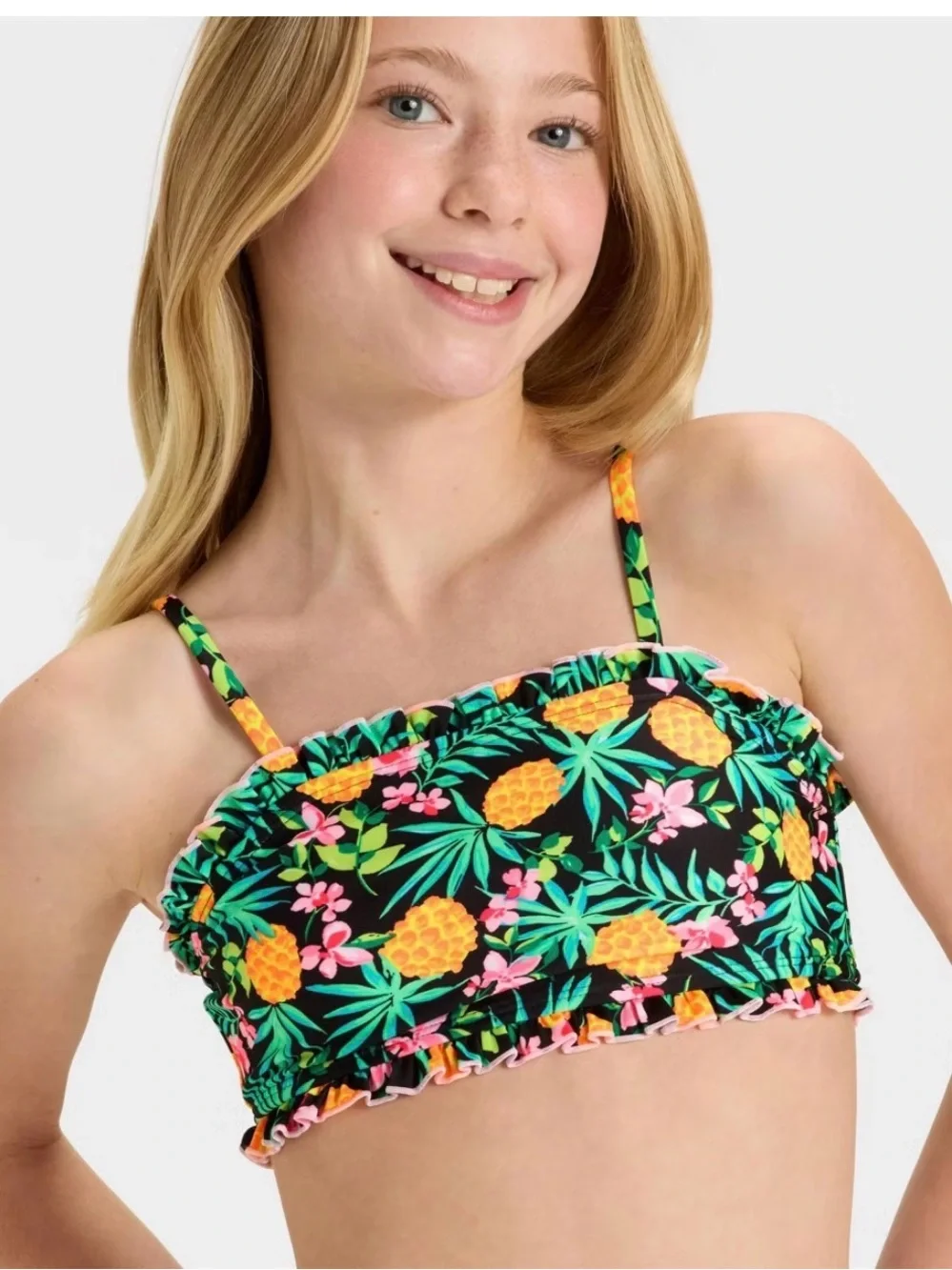 Girls' 'Sweet Pineapple' Printed Bikini Set - Cat & Jack